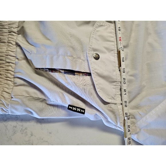 vintage IZZI 1985 Reversible Jacket‎ size Medium snap button rain hood plaid wht - Picture 12 of 16